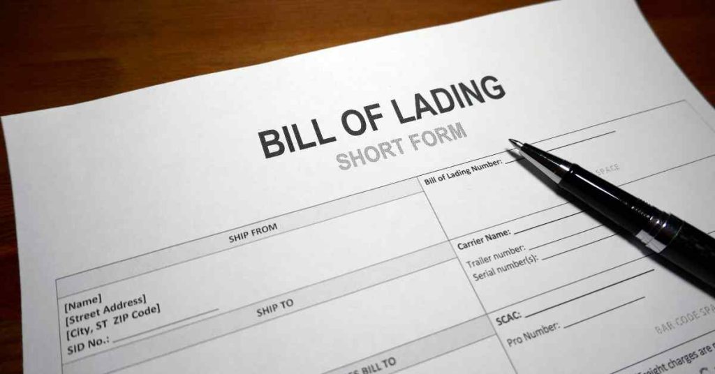 Bill yekutara: Tsanangudzo, template, QpAA 21 Bill of Lading Definition, Template, Q&A