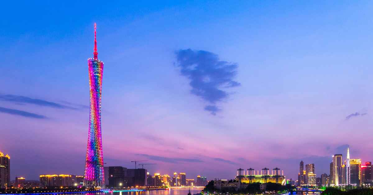 Ķīnas galveno ostu saraksts 4 guangzhou
